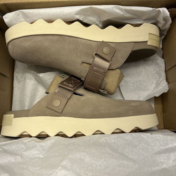 Sorel Vibe Clog Slip On Taupe Adjustable Strap Non Slip Size 8.5 Women NEW - Picture 8 of 9